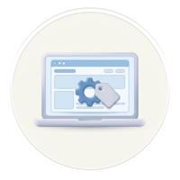 Illustration für Web-Architektur