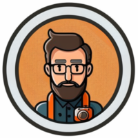 Die Zeichnung eines Freiberuflers, Kopf und Schultern